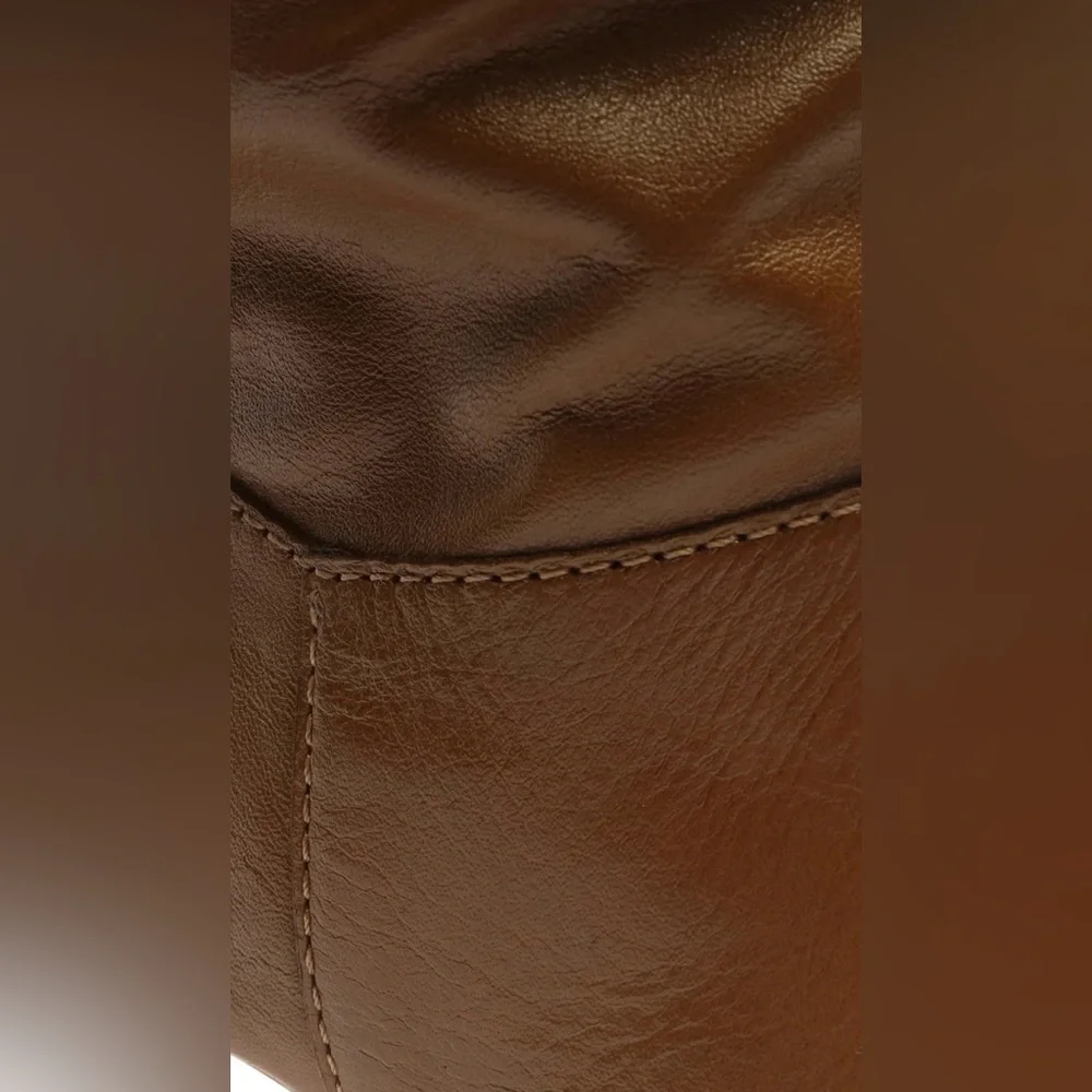 SCHUTZ - Ashlee Up Knee High Slouchy Nappa Leather Boot Size 5 - Picture 5 of 16